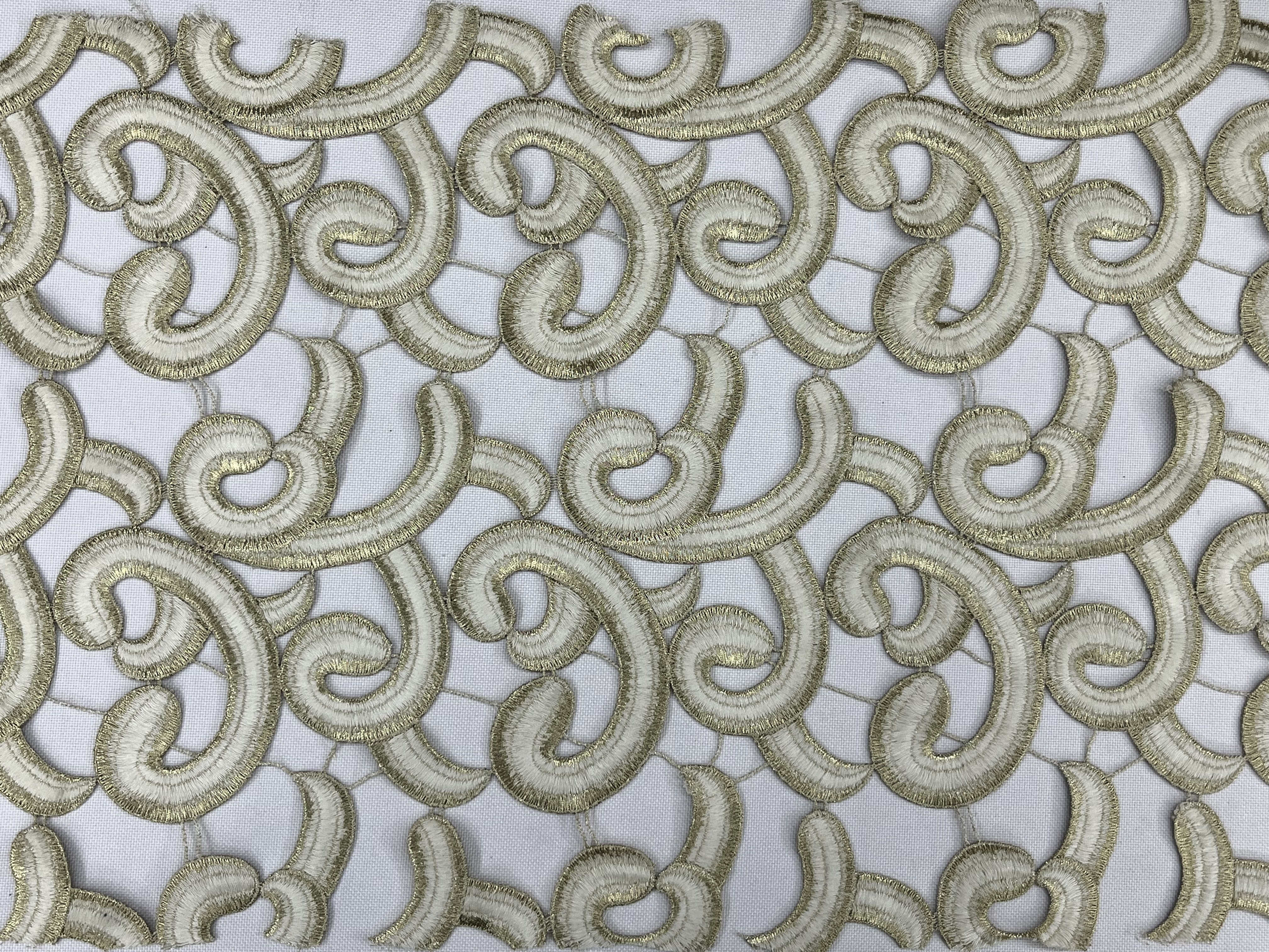 Gold stain  Chemical Embroidery HKS0336-AW005  