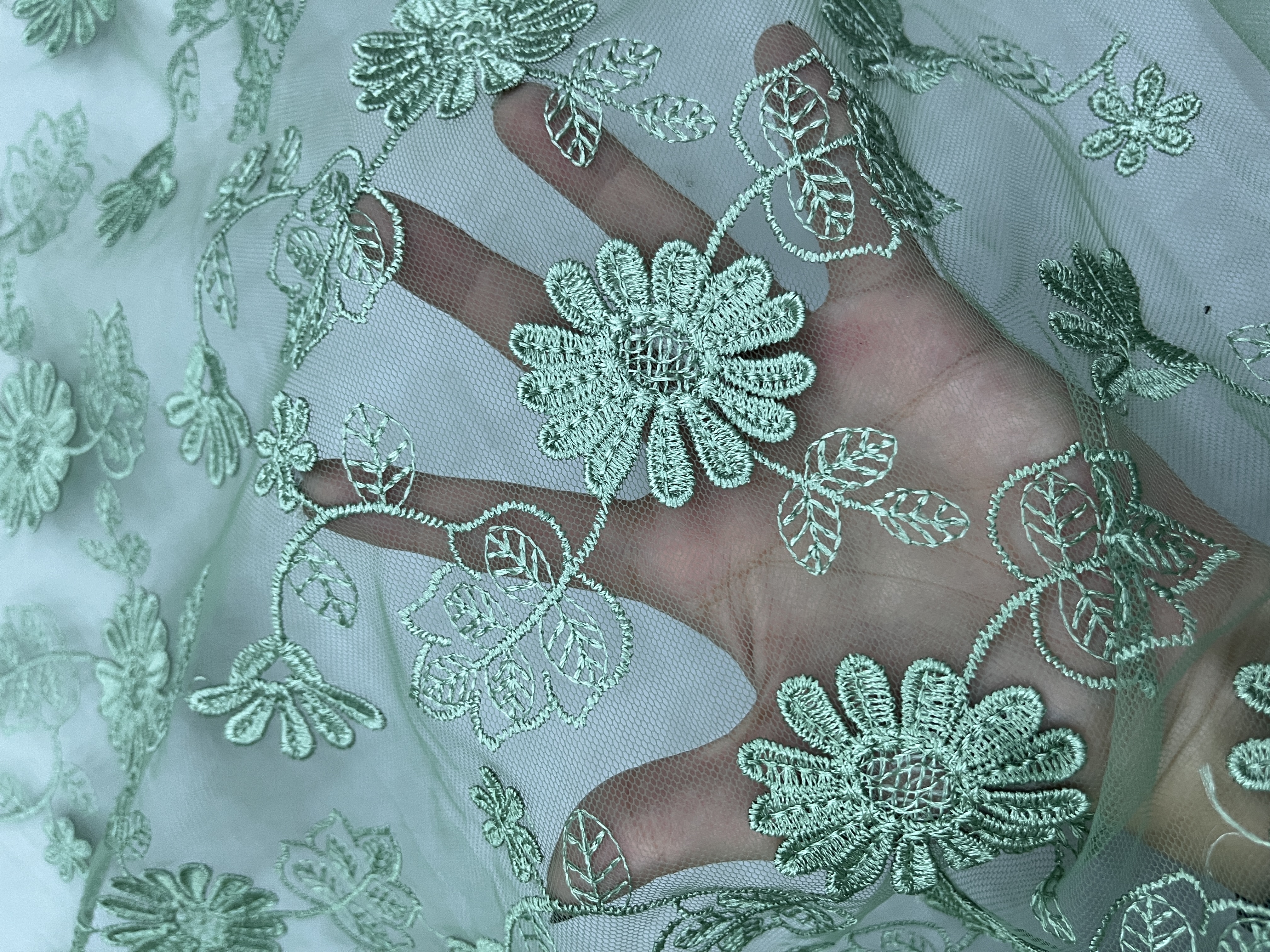 Plain Embroidery and Simple Stitch Patterns HKP10186  embroidery fabric,fashion embroidery fabric,textile