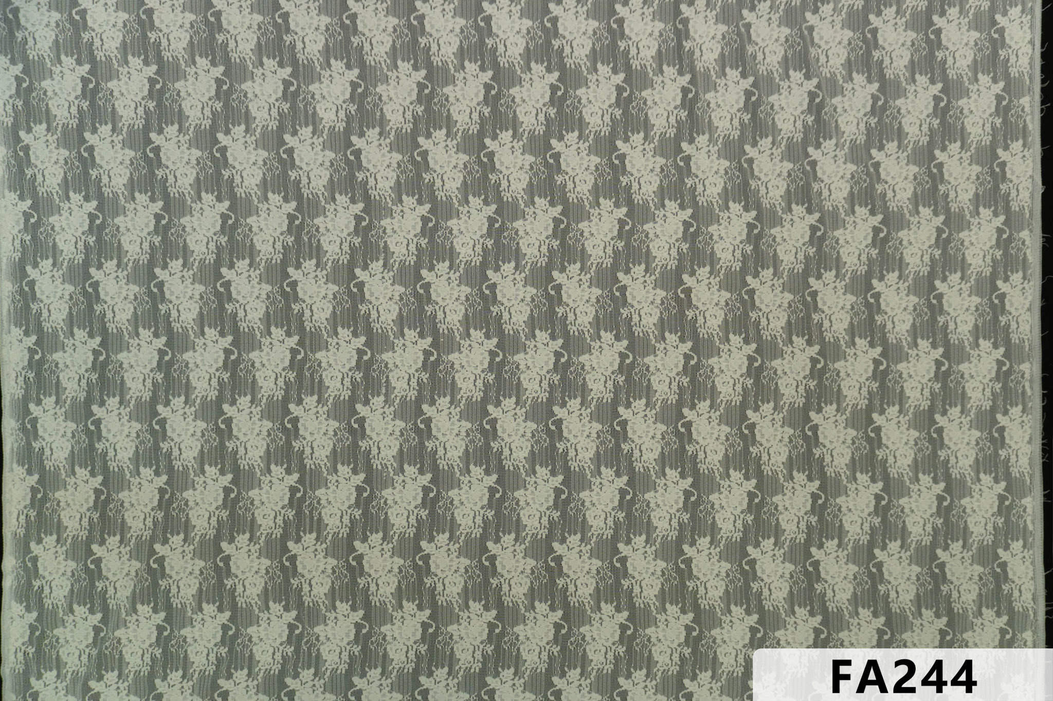 Wrinkle Fabric Embroidery With Patterns FA244  sequins embroidery factory