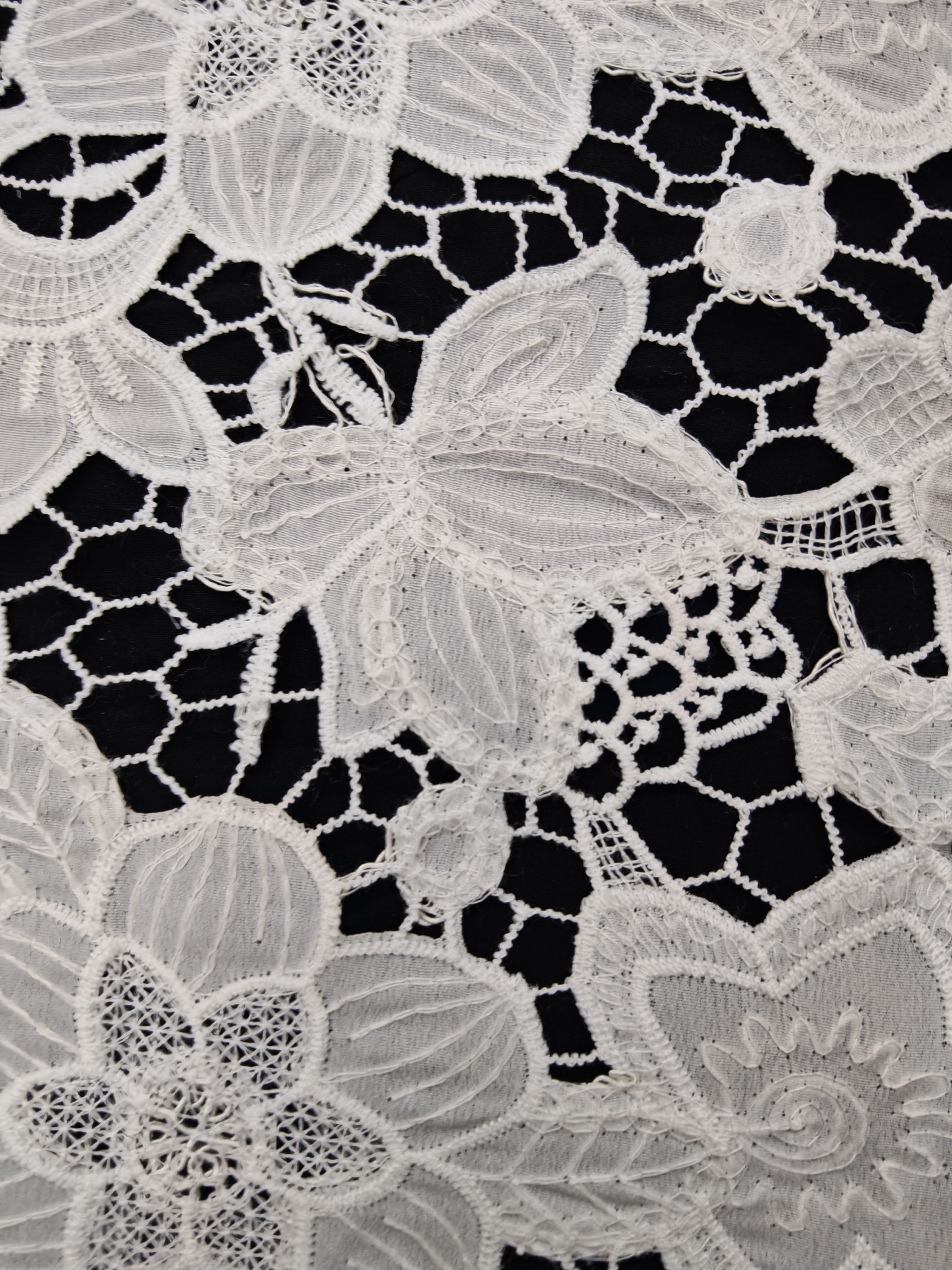 Hollow Flower Pattern With Cording And Laser Cutting Embroidery HKH10234 Laser Cutting Embroidery Lace,wedding dress fabric,chiffon fabric
