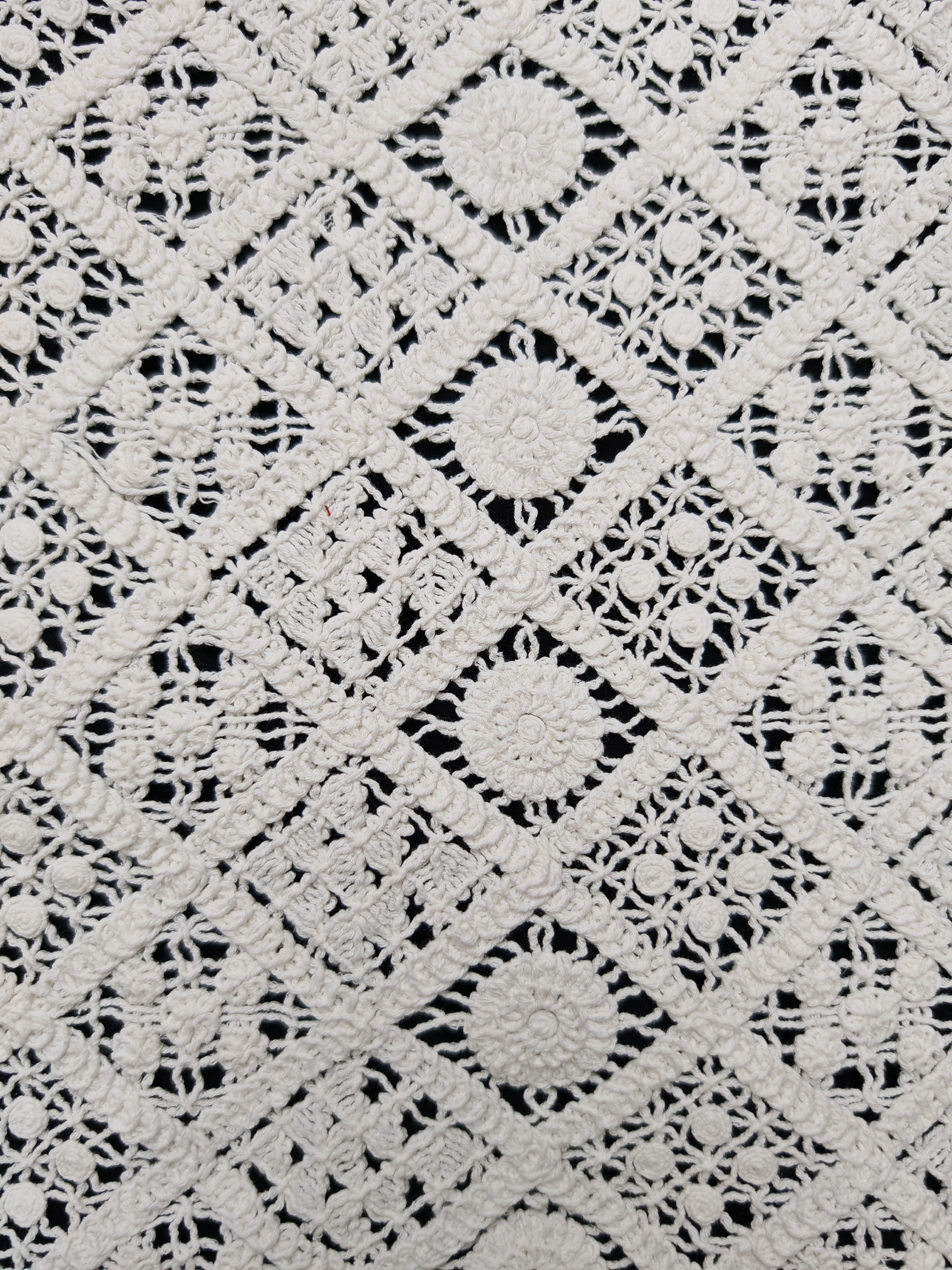 Geometric Square Pattern With Cording Embroidery HKX10243  sequins embroidery factory
