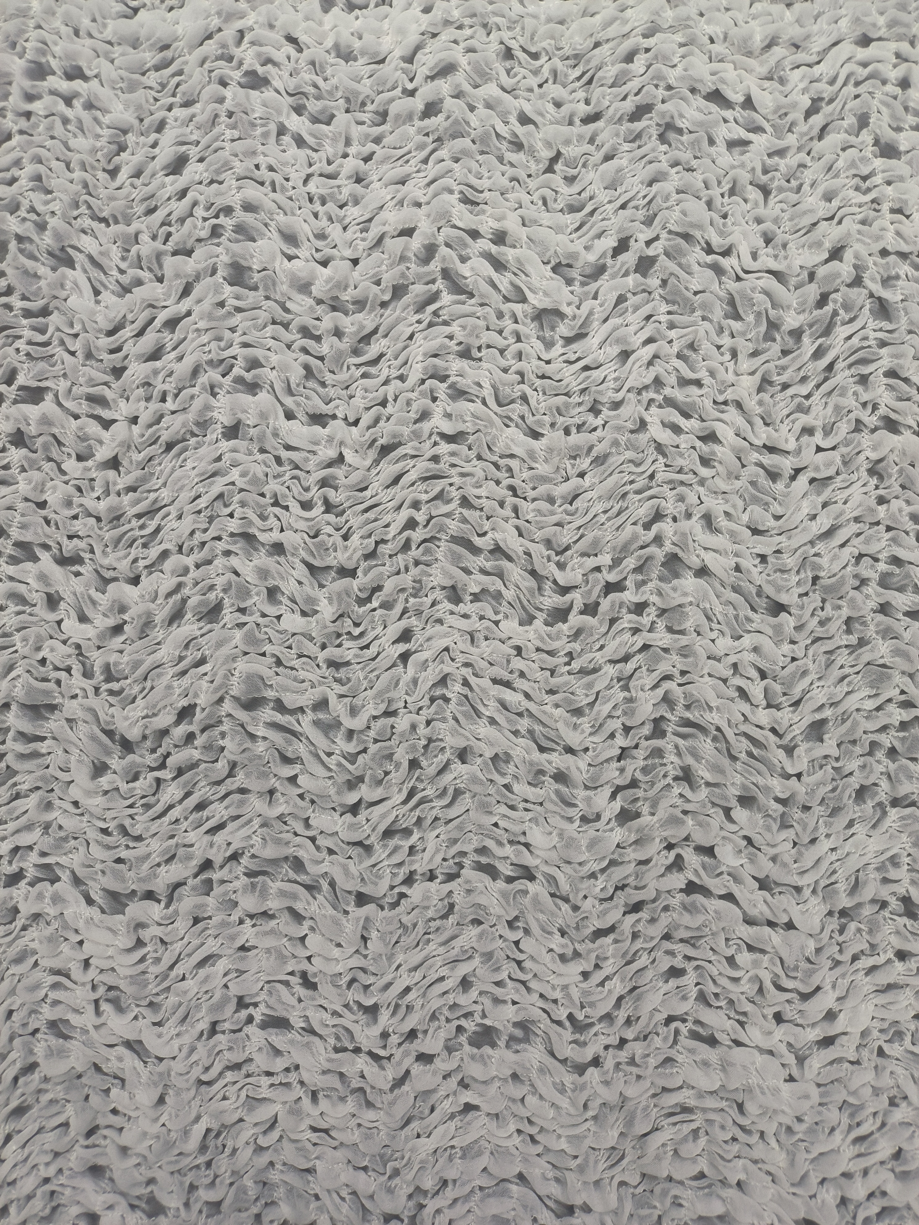 White Wrinkled Cloth With Plain Embroidery HKP10208  embroidery fabric,fashion embroidery fabric,textile