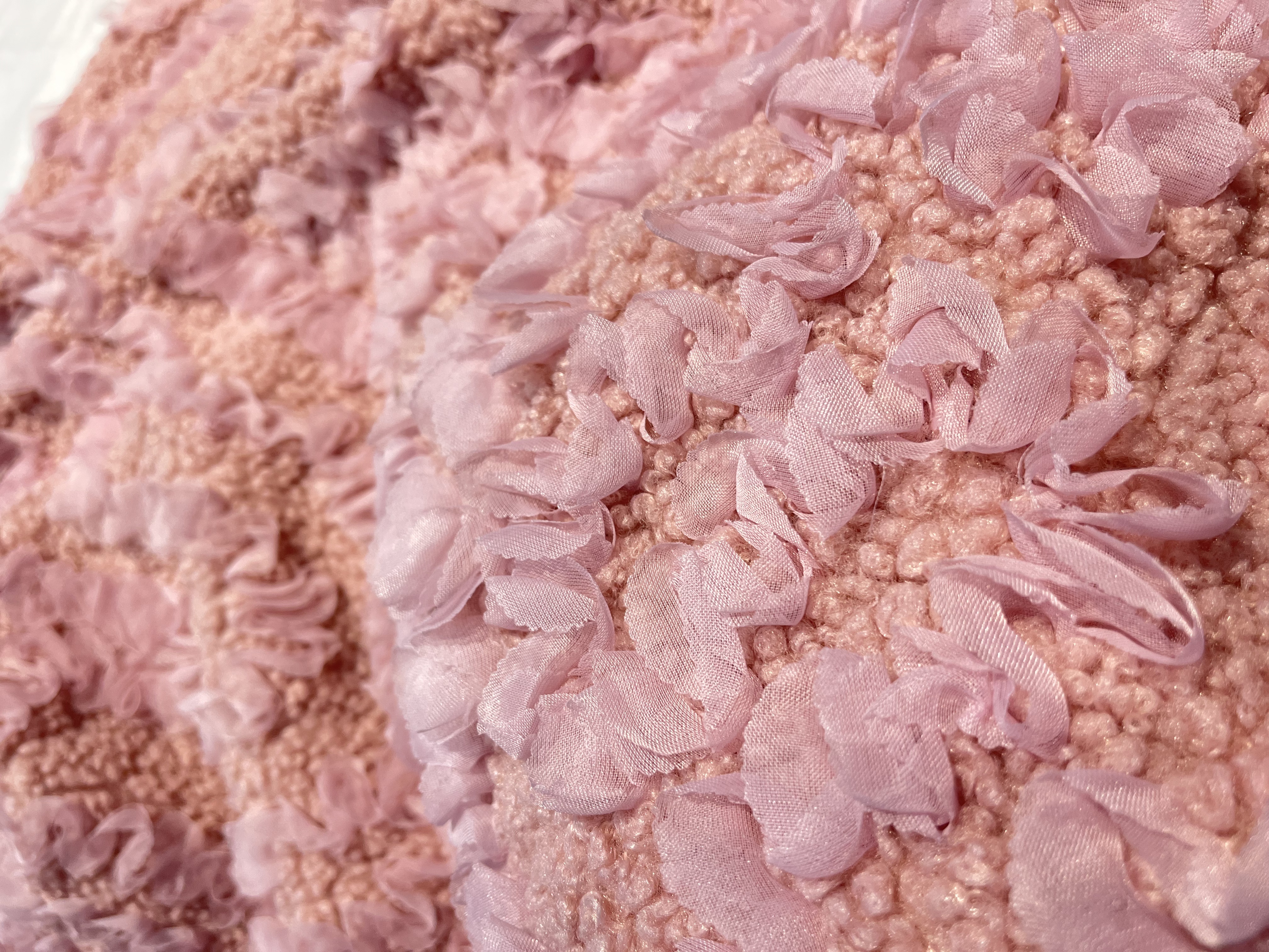 Polar Fleece with Colling Embroidery HKD10303  sequins embroidery factory