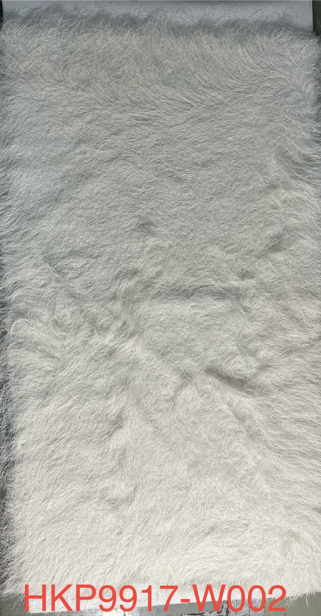 White Tassel with Sparkling Embroidery Fabric HKP9917 sequins embroidery factory