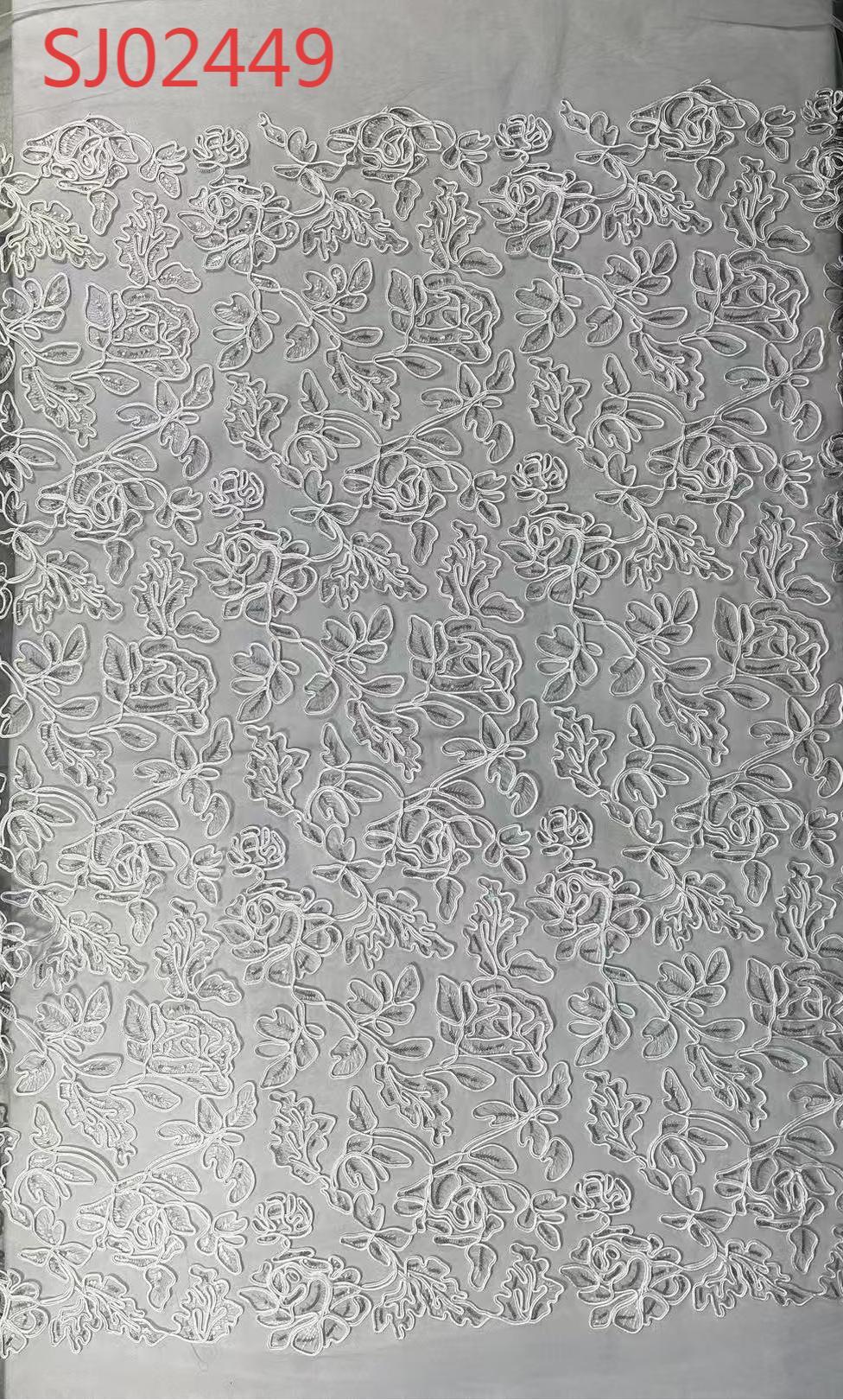 Creatical Flower Pattern Colling Embroidery SJ02449