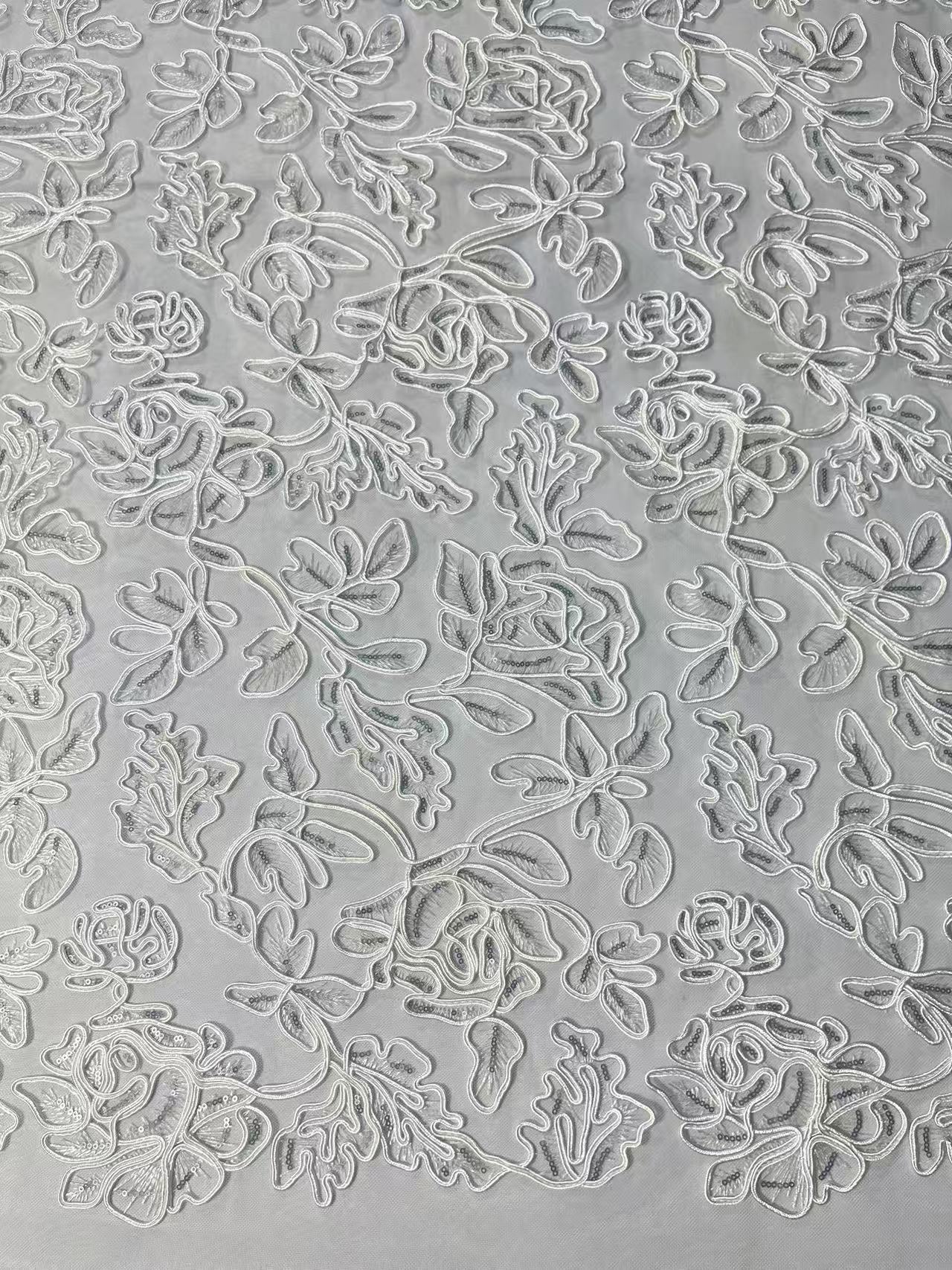 Creatical Flower Pattern Colling Embroidery SJ02449