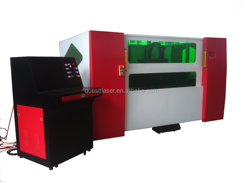 1000 watts high precision laser cutting metal shapes machine  