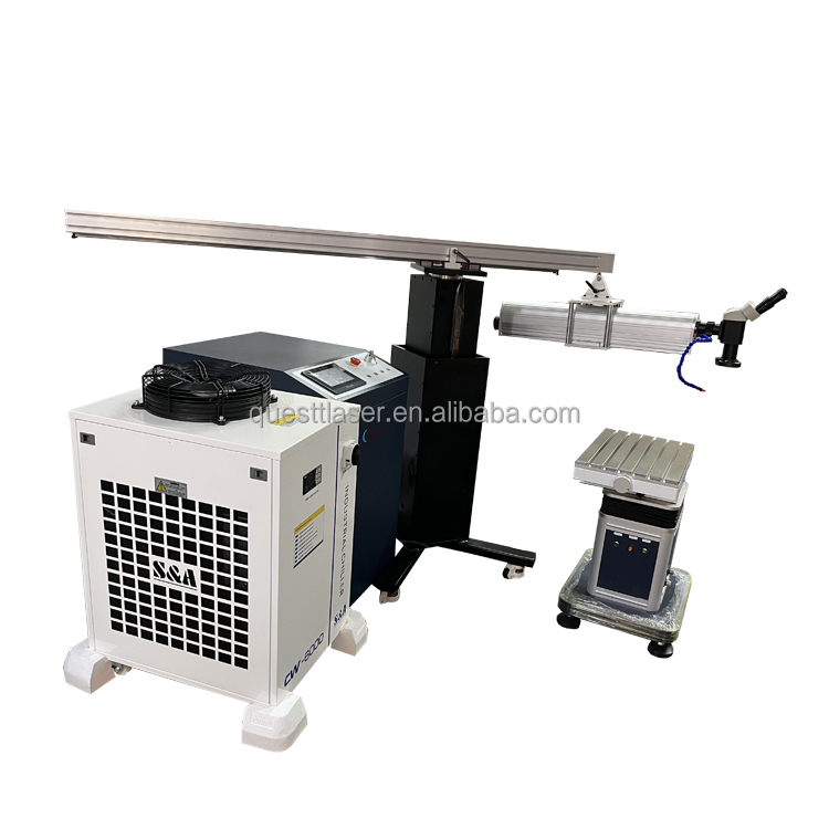 200W 400W Mould Laser Welding Machine with arms mold repair laser welding machine YAG  