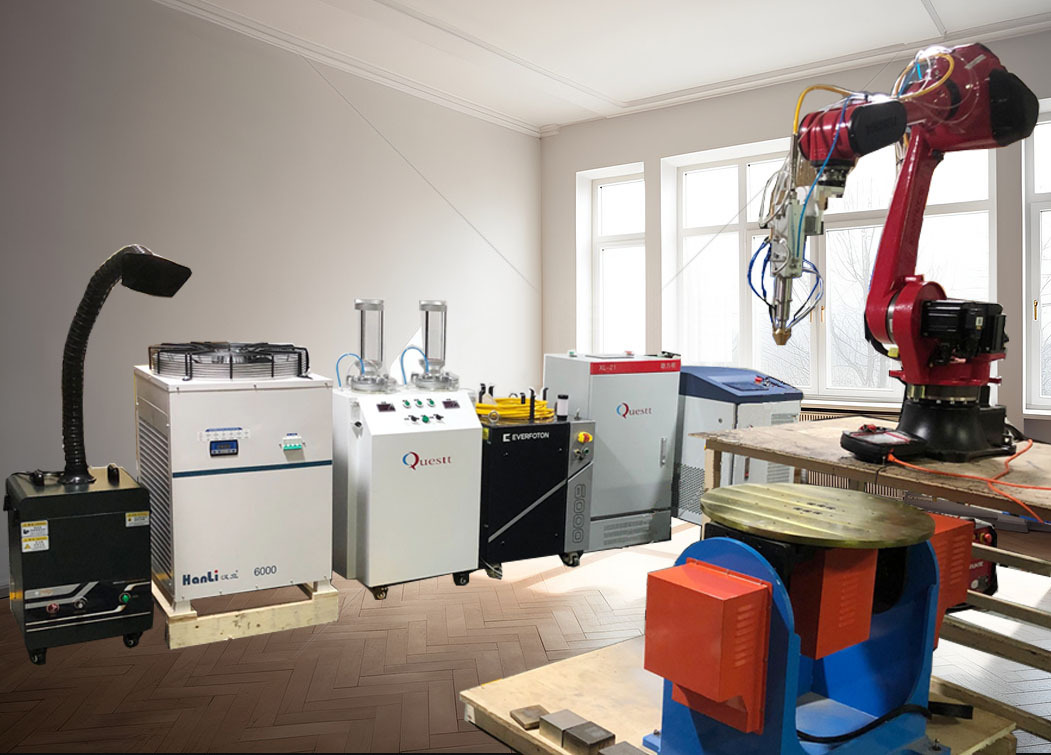 3000w 6000w laser cladding machine  