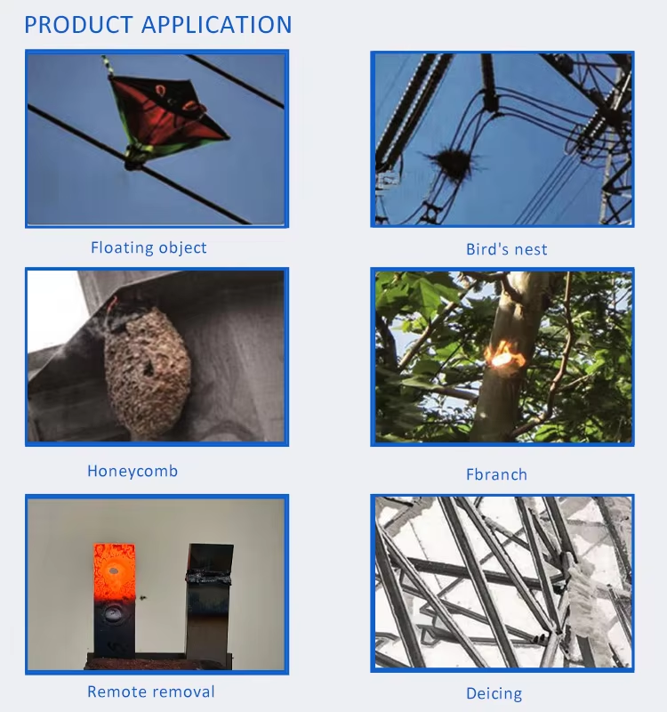 Portable laser Obstacle Remover For Trees Electric Power Grid Laser Obstacle Removal