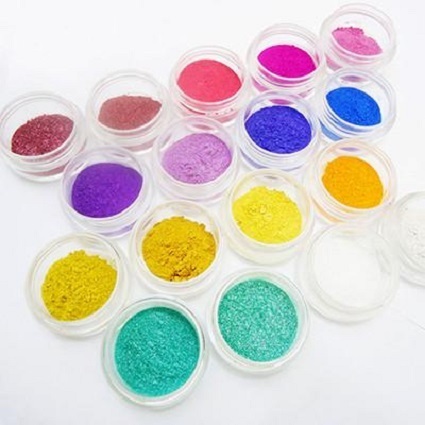 Pearlescent pigment, Iridescent pigment, Mica powder, Luster pigment