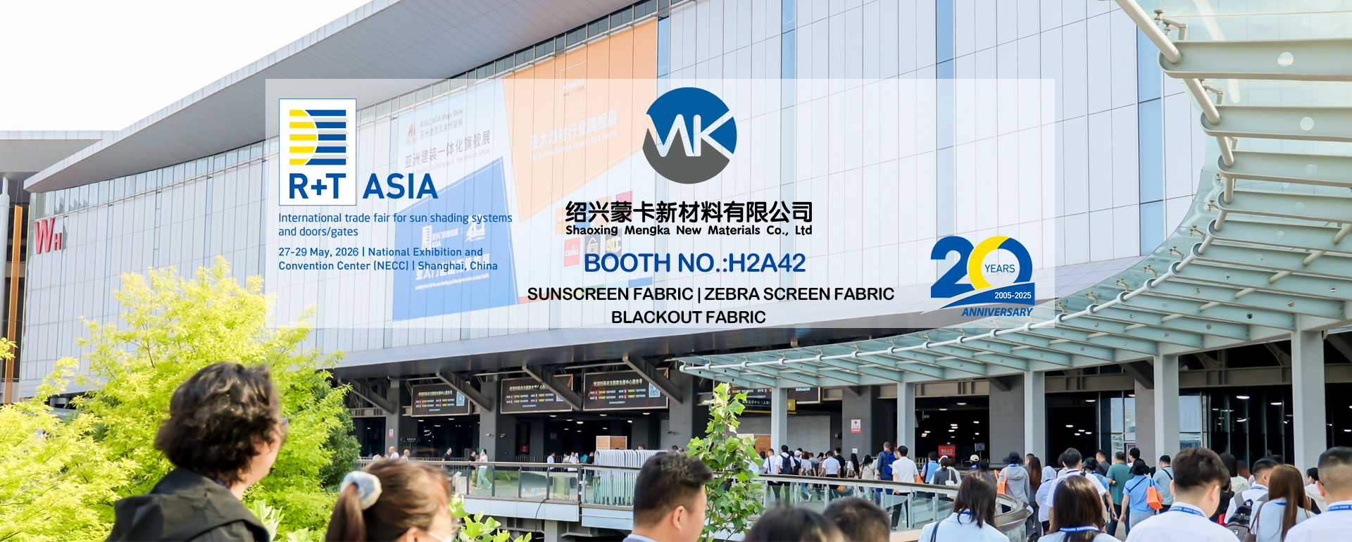 Welcome to visit our booth at R&T Asia 2026----- booth No.: H2A42 