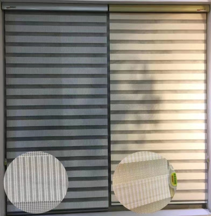 Sheer screen /Zebra screen fabric popular in South America  