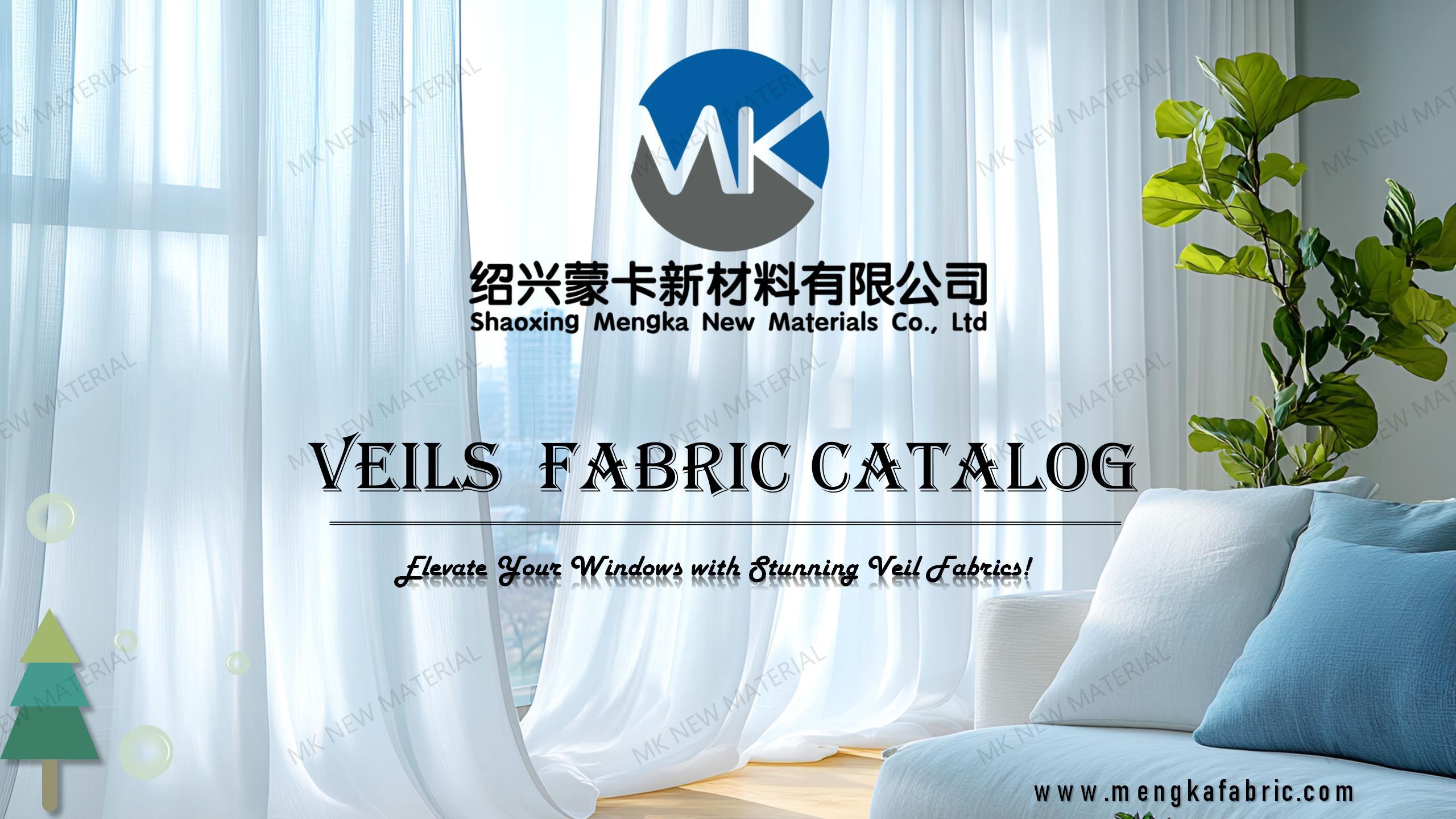 AS2241 Veils fabric for curtain  