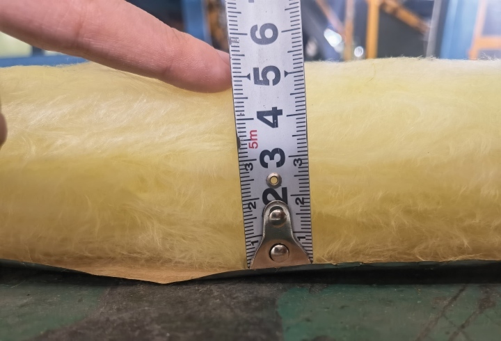 BOYOU Insulation 0.040 W/mk Workshop FSK Faced Insulating Glasswool Roll Fibreglass Wool Insulation Rolls Glass Wool Blanket  