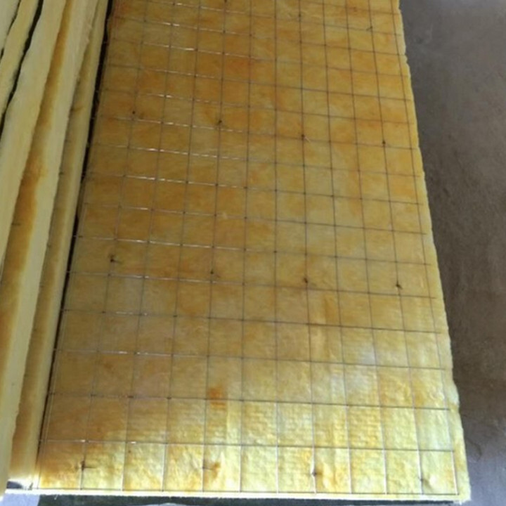 OEM fireproof waterproof metal building insulation 1000mm width 48kg/m3 64kg/m3 100mm metal sandwich panel glass wool board  