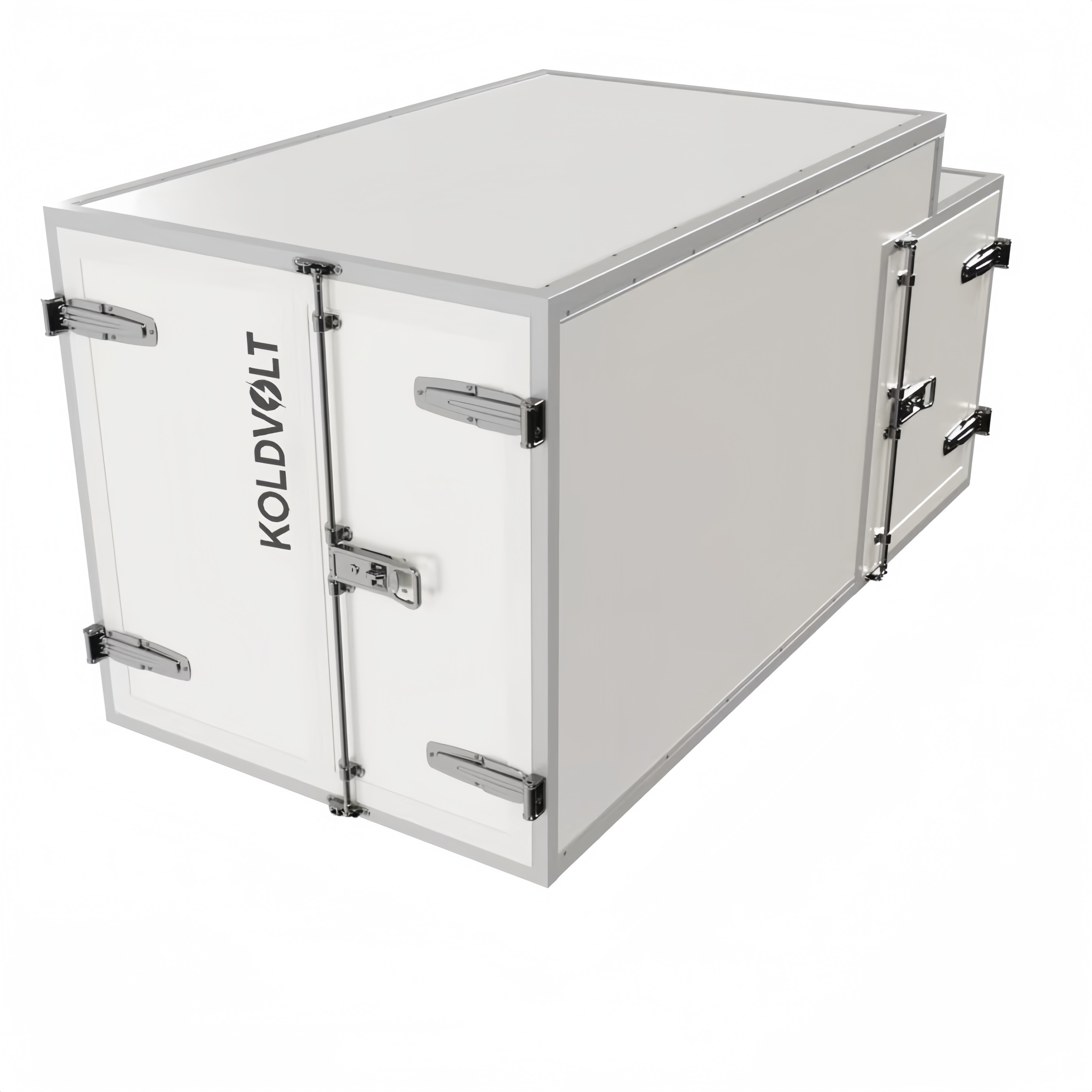 removal cold container for refrigerated and frozen food delivery