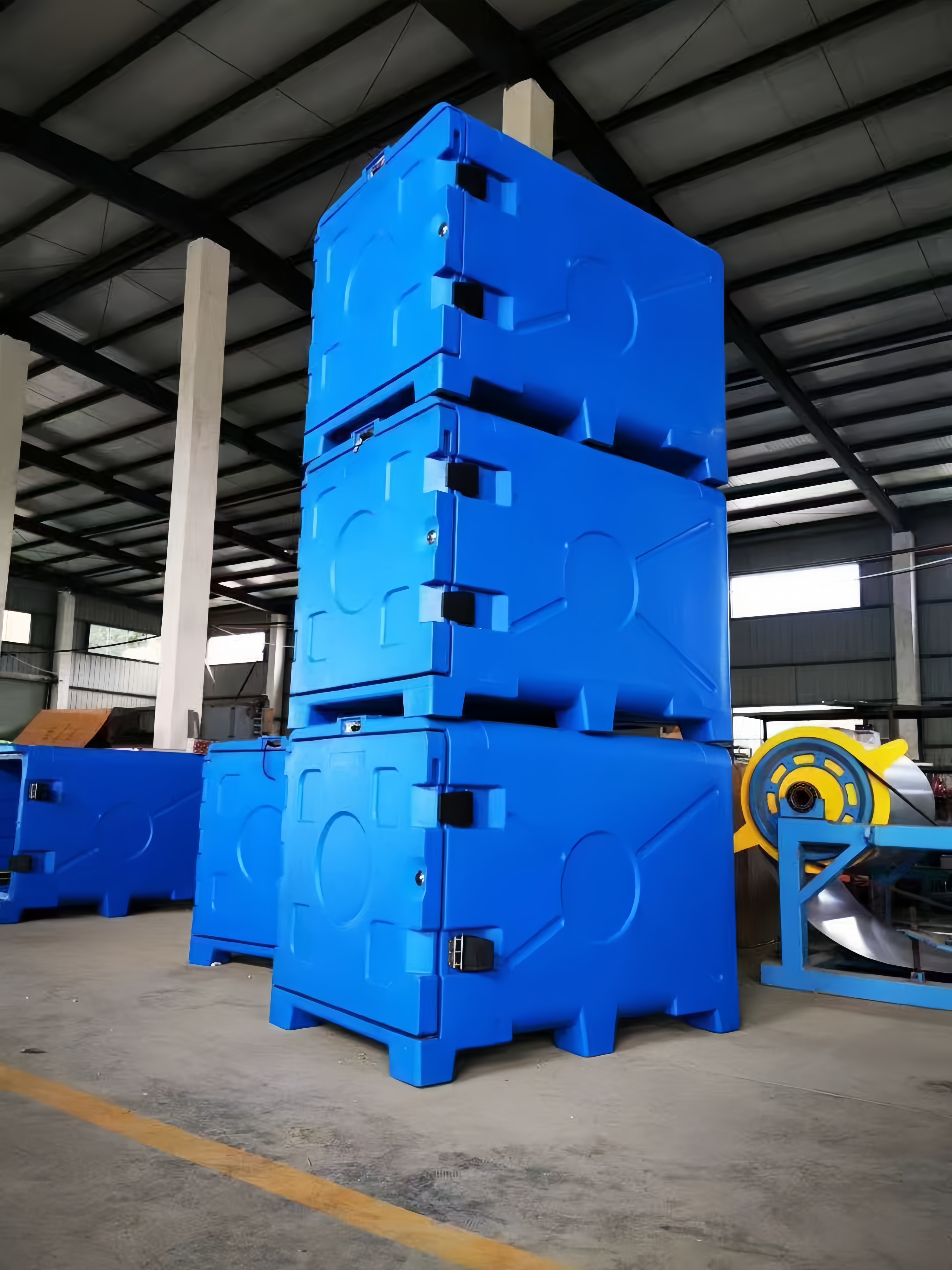 removal cold container for refrigerated and frozen food delivery