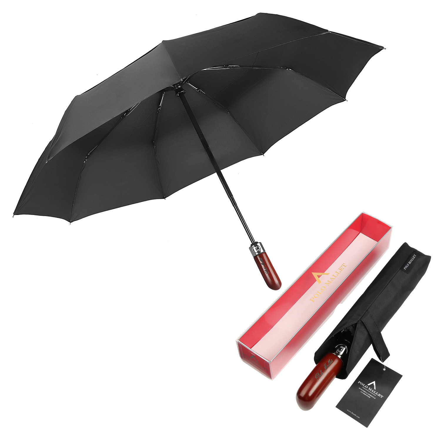 Wooden Handle Umbrella