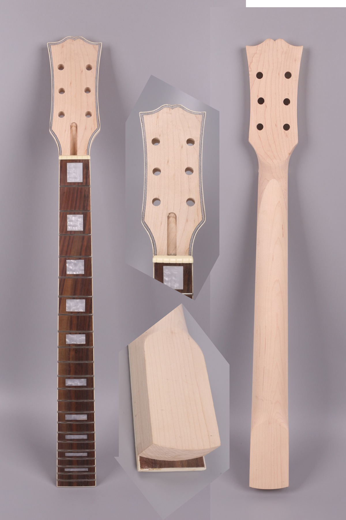 Les paul guitar neck replacement top