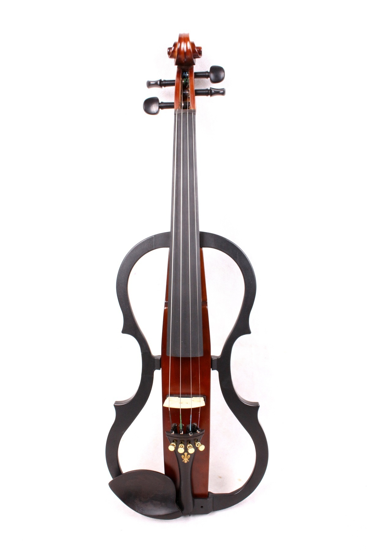 ENNBOM Beginner 4/4 Electric Violin Ebony Silent Violin Electric Violin