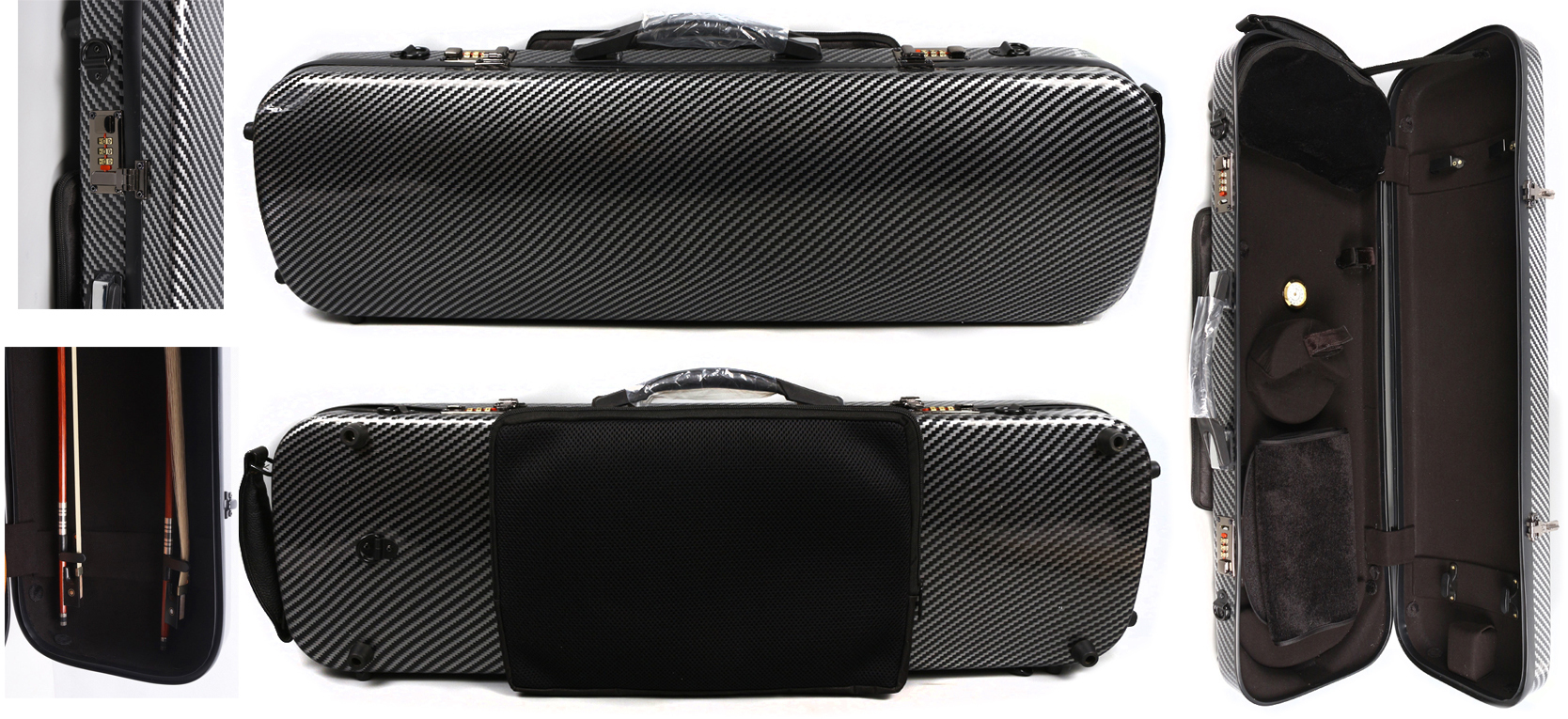 Amazon.com: WUQIMUSC Violin Case 4/4 hard shell Carbon fiber