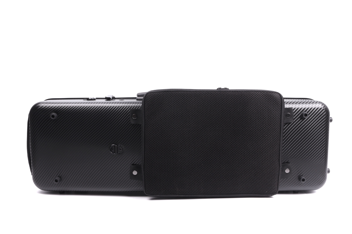 Custodia Per Violino 4/4 Yinfente In Fibra Di Carbonio - Leggera E Resistente | Con Cinturino E Borsa Spartiti | Colore Bianco - Foto 4