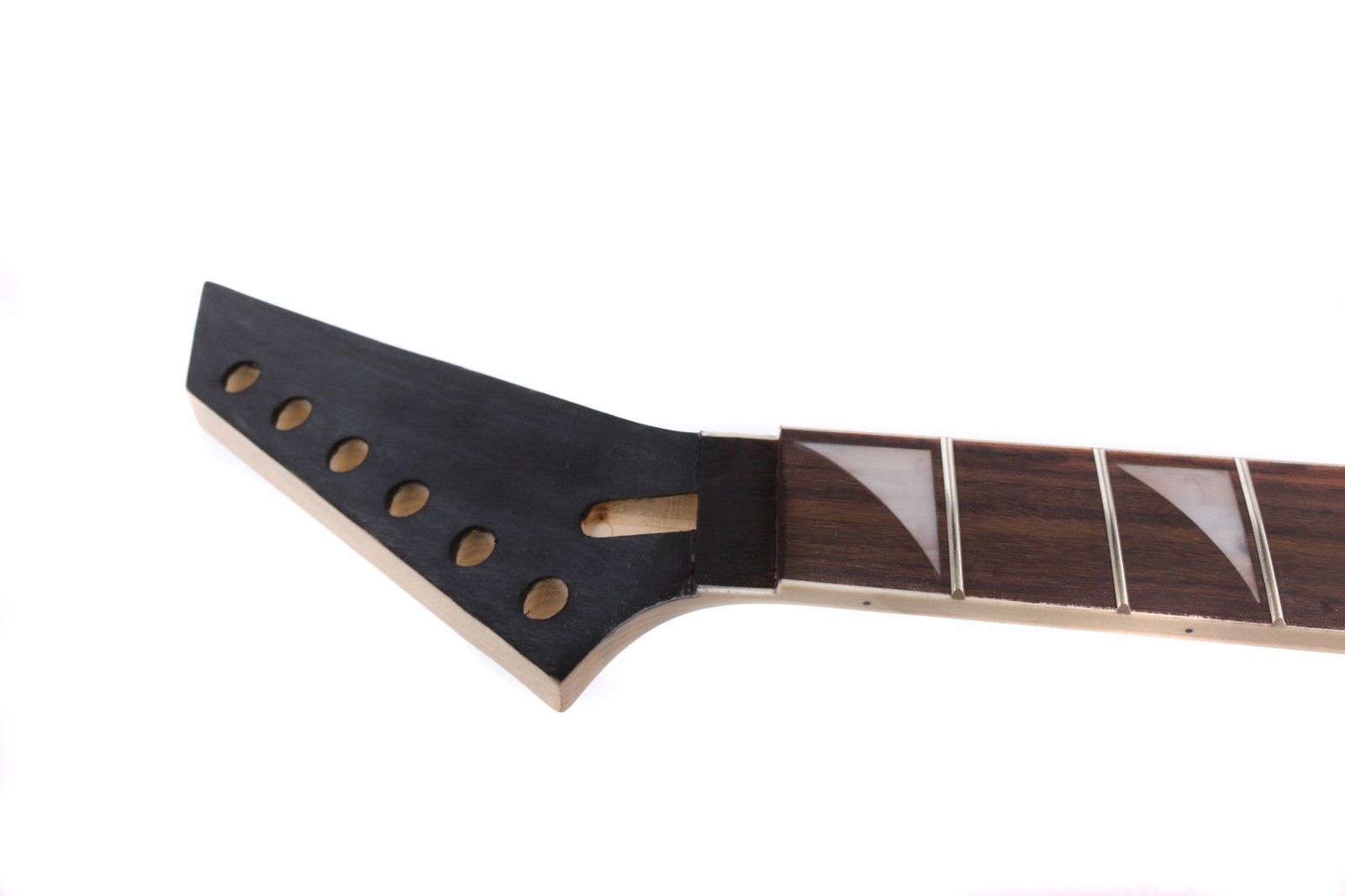 Jackson Guitar Neck Replacement 24 fret 25.5 inch Maple Rosewood Fretboard Double Action truss rod