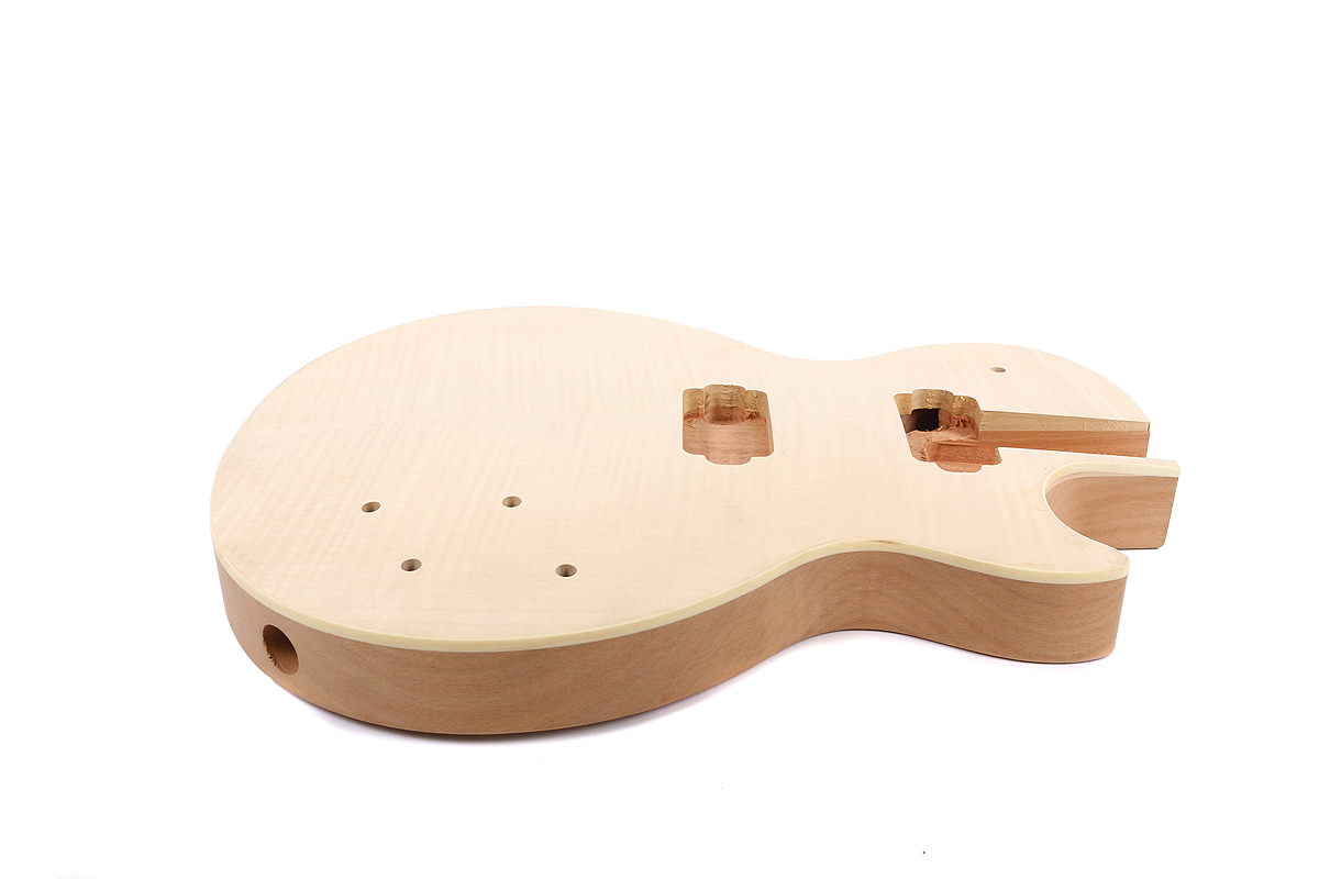 Les paul body wood top