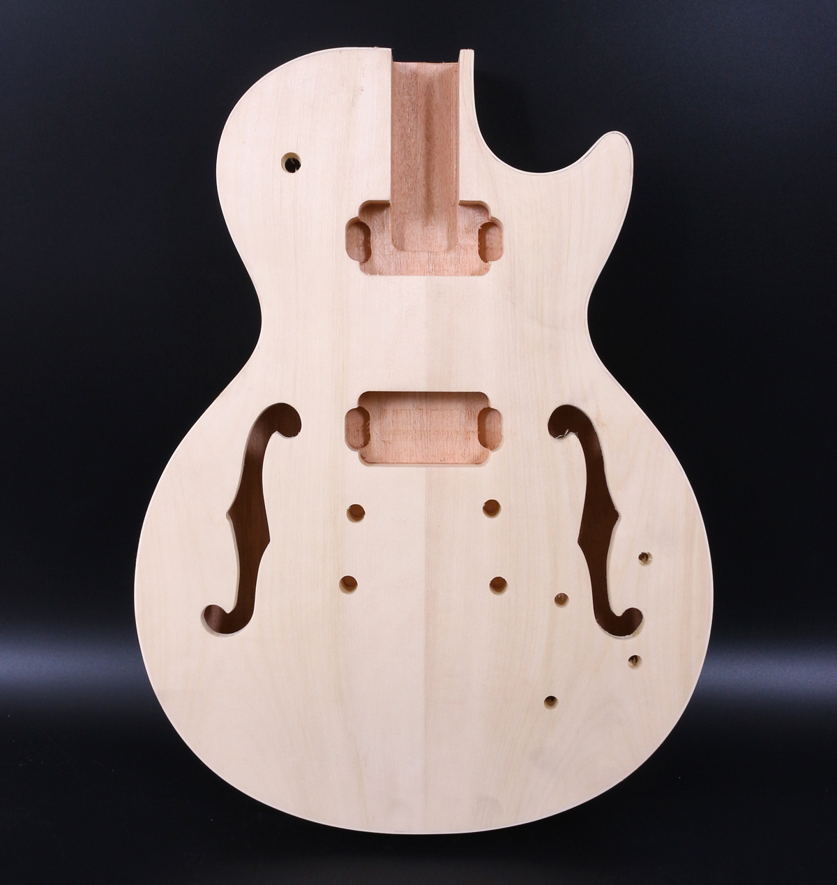 Unfinished Guitar Body Mahogany Maple Semi Hollow For Les Paul Electric Guitar Replacement Set in Yinfente Musical Instrument official website