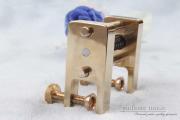 violin making tools violin edge clamp repair violin cracks seam luthier tools Brass Adjustable