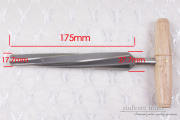 Cello making tools, straight cello end pin tools, cello end pin hole reamer