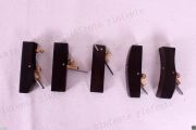 5 pcs Planes Woodworking Tools luthier Violin maker Ebony Wood durable #27-31