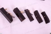5 pcs Planes Woodworking Tools luthier Violin maker Ebony Wood durable #27-31