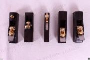 5 pcs Planes Woodworking Tools luthier Violin maker Ebony Wood durable #27-31