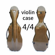 4/4 Full Size Violin Case Carbon Fiber Violin Box Strong light Violin Cases Carry protect Violin