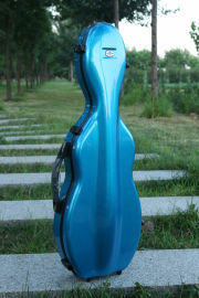 4/4 Full Size Violin Case Carbon Fiber Violin Box Strong light Violin Cases Carry protect Violin