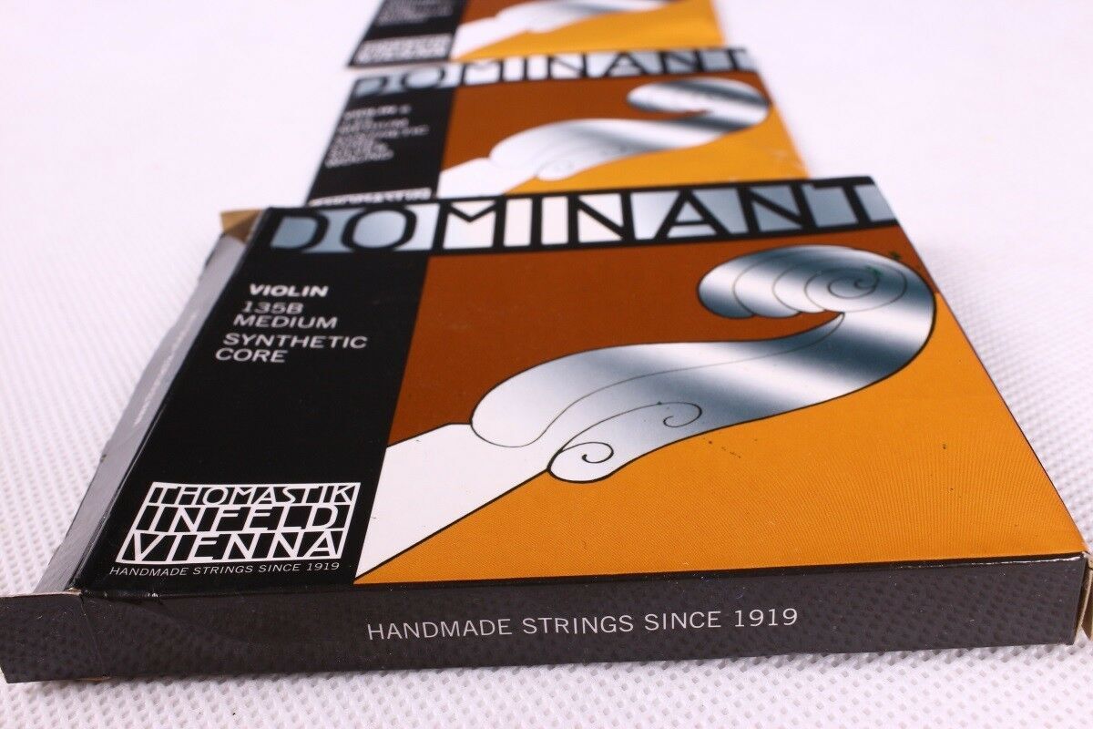 New Thomastik Dominant 135B Violin String 4 4 Full Set Free Shipping G D A E Violin Strings