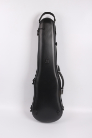 4/4 Full Size Violin Case Carbon Fiber Violin Cases Black Strong Light Protect Violin Yinfente