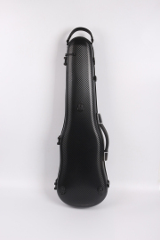 4/4 Full Size Violin Case Carbon Fiber Violin Cases Black Strong Light Protect Violin Yinfente