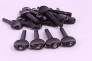 4pcs Violin Peg Ebony wood Violin pegs Full Size Violin Accessories Pearl Inlay