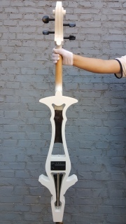Yinfente White 4/4 Electric Cello Silent Solid wood professional Cello Free Soft Bag Bow #EC3