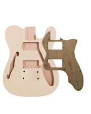 Unfinished Guitar Body Mahogany Telecaster Tele Electric Guitar PickGuard wood