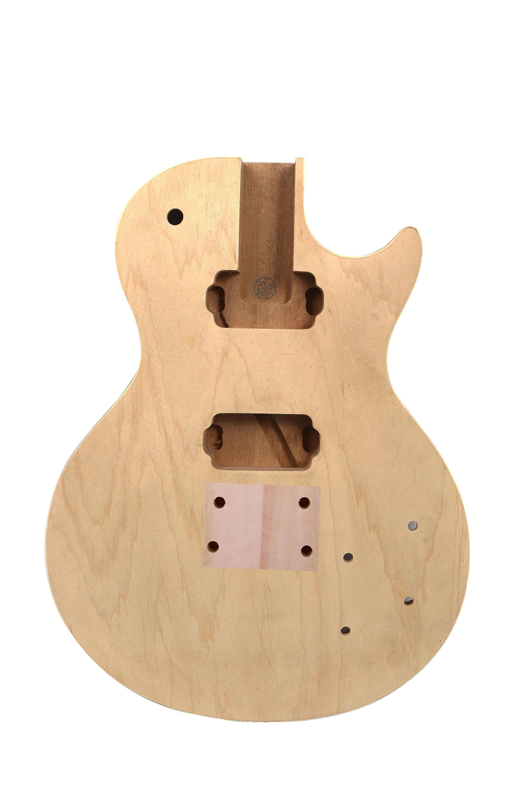 Unfinished Guitar Body Mahogany Maple wood For Les paul Electric Guitar
