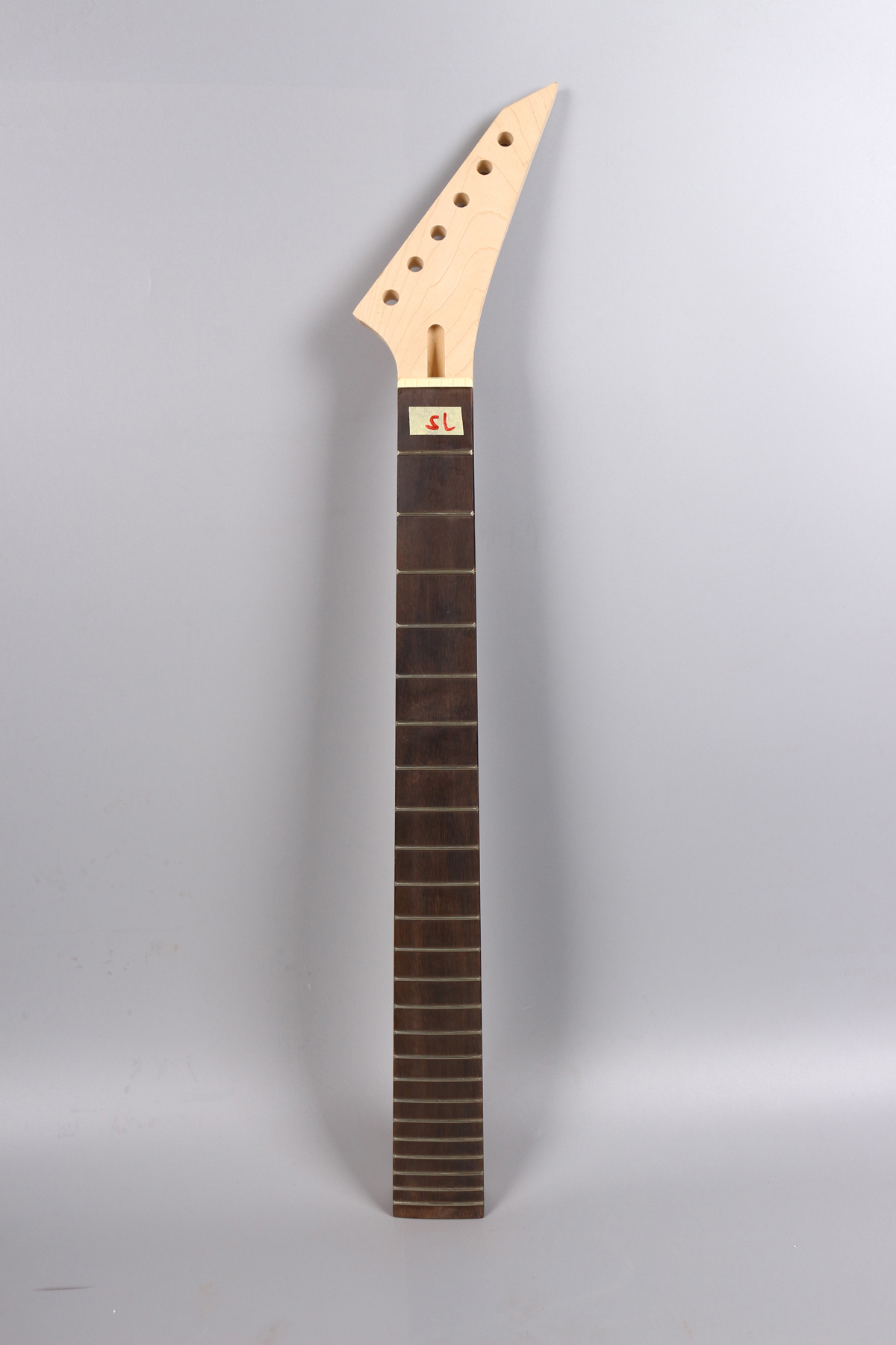 Maple guitar neck 24 Fret 25.5inch Rosewood Fretboard Shark Fin Jackson Style Guitar Neck Unfinished Yinfente Musical Instrument official website