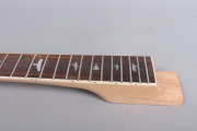 DIY Guitar Kit Guitar Neck 24fret 24.75inch Mahogany Maple Cap Rosewood fretboard PRS style Bird Inlay