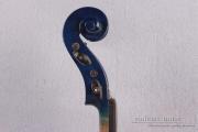 New electric violin Solid wood Ebony Violin Fittings Blue Color 5 string violin professional Sound