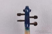 New electric violin Solid wood Ebony Violin Fittings Blue Color 5 string violin professional Sound