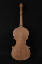 2pcs 5 strings violin 4/4 unfinished white violins Spruce mahogany wood Hand made violins strad style