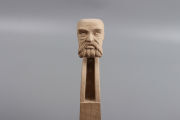 Hand-carved Maple Violin Neck 4/4 Violin parts Accessories Maple wood violin head Hand carved